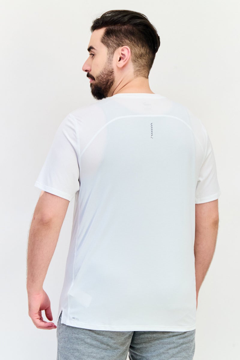 PUMA Men Sportswear Fit Short Sleeve Training T-Shirt, White - Image 3