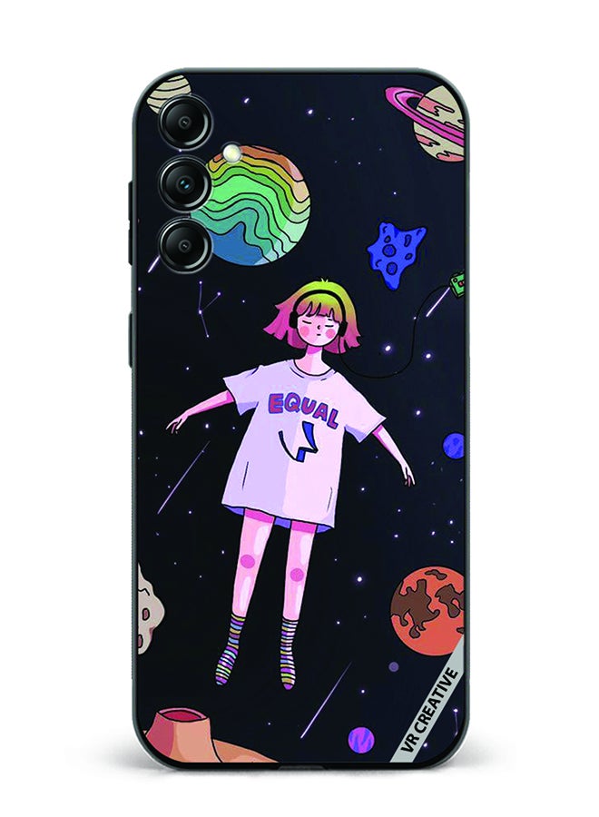 VR CREATIVE Protective Case Cover For Samsung Galaxy A55 Galaxy Design Multicolour - Image 1
