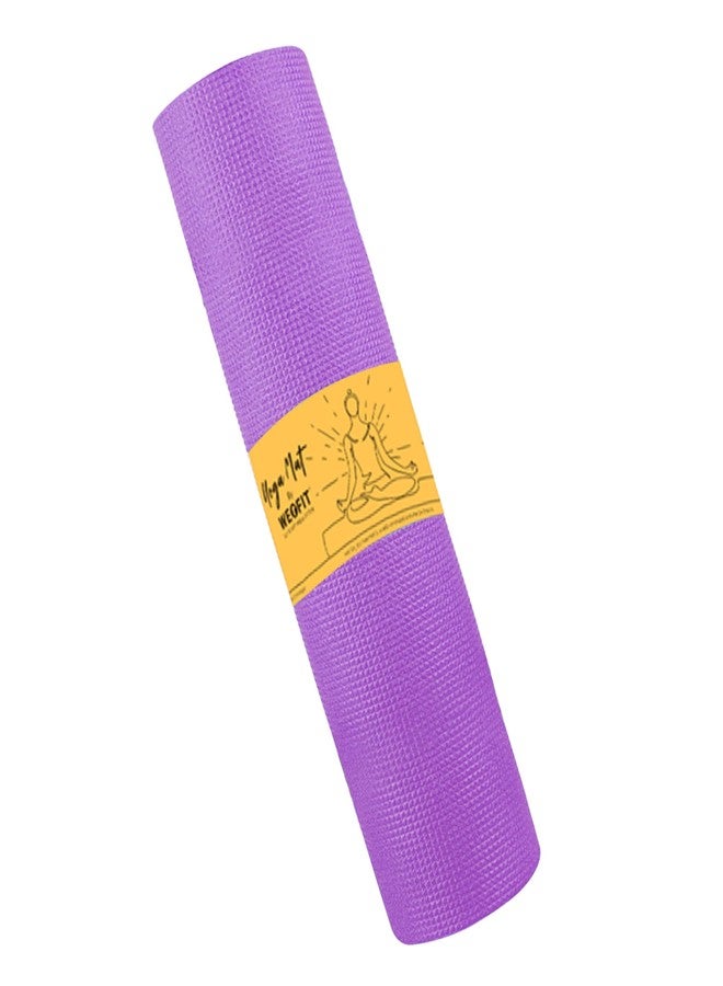 WErFIT Yoga Mat for Men and Women | Anti-Slip, Eco-Friendly EVA Material, 4 mm Thick Gym Mats | Exercise Mat for Boys, Kids with Comfort & Grip for Yoga, Pilates, Home, Gym Workouts - Image 1