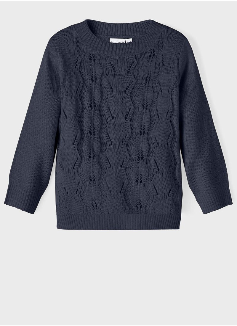 NAME IT - Kids Essential Knitted Sweater - Image 1