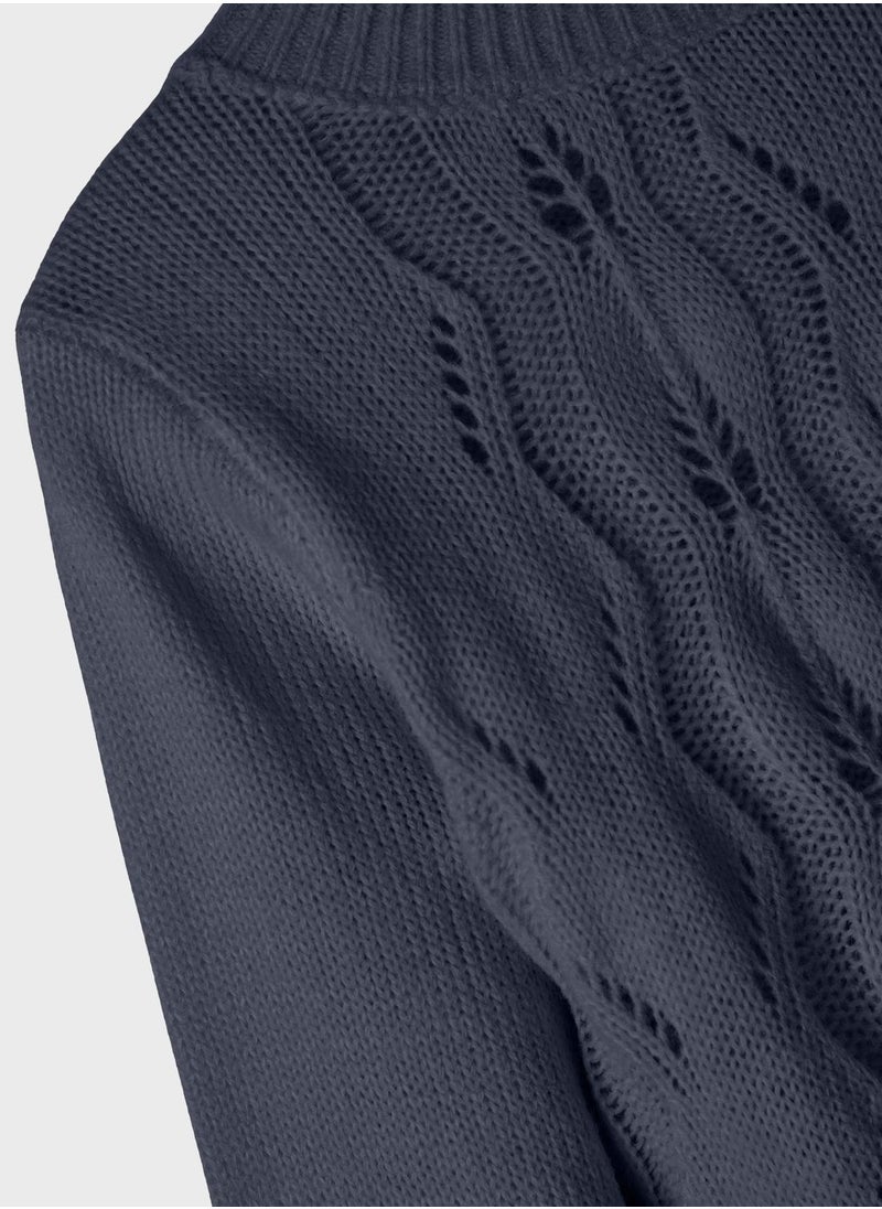 NAME IT - Kids Essential Knitted Sweater - Image 1