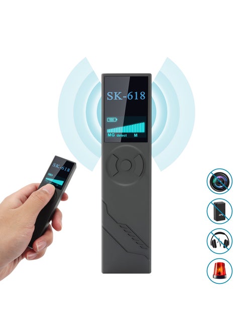 Hidden Camera Detectors, Anti-Spy Detector, GPS Tracking Detector, Bug Detector, RF Signal Detector, Listening Device Detector, Camera Scanner, Hidden Device Detector for Trave,Car,Hotel,Home,Office