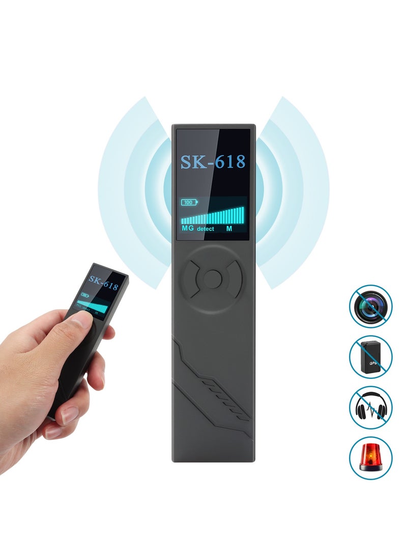 Hidden Camera Detectors, Anti-Spy Detector, GPS Tracking Detector, Bug Detector, RF Signal Detector, Listening Device Detector, Camera Scanner, Hidden Device Detector for Trave,Car,Hotel,Home,Office