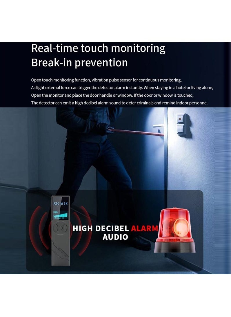 Hidden Camera Detectors, Anti-Spy Detector, GPS Tracking Detector, Bug Detector, RF Signal Detector, Listening Device Detector, Camera Scanner, Hidden Device Detector for Trave,Car,Hotel,Home,Office