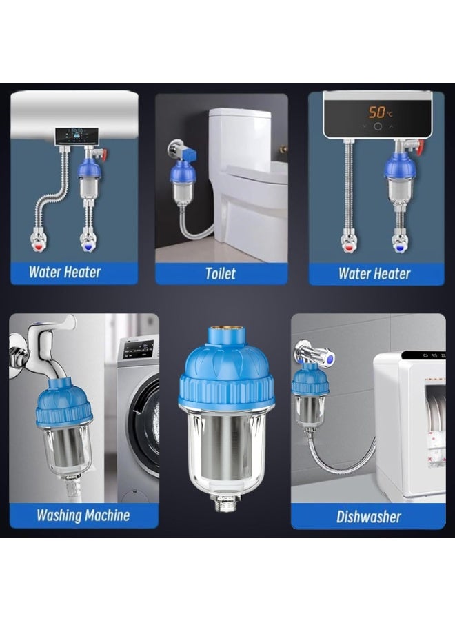 موثوقية التنبؤ فلتر مياه بديل لإبريق الماء 40 ميكرون، فلتر مسبق للرواسب من الفولاذ المقاوم للصدأ للاستخدام المنزلي، متوافق مع الماء الساخن، سهل التنظيف وقابل لإعادة الاستخدام، يناسب معظم الأباريق - Image 3