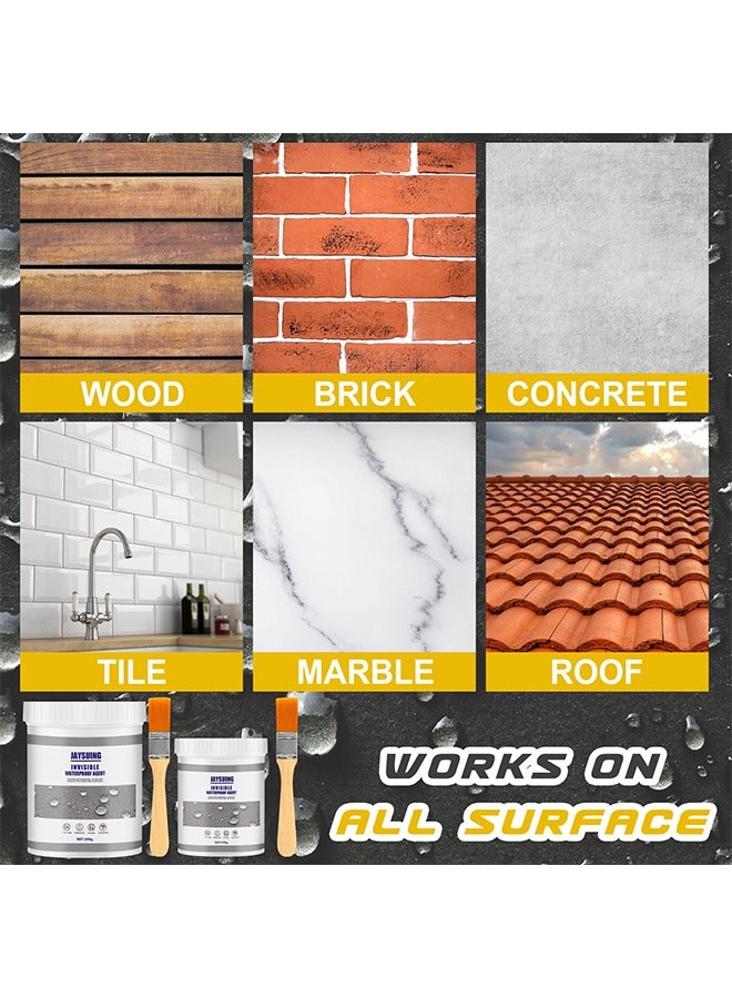 Multipurpose Bathroom Clear Waterproof Glue With Brush 100g, A Stronger Layer to Protect Bathroom Roof Bedroom Kitchen Crack and Water Leakage Problem MUSIndsipe - Image 4