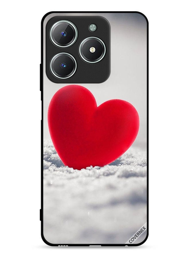 Covernex Realme C61 4G Protective Case Cover Lovely Red Heart - Image 1