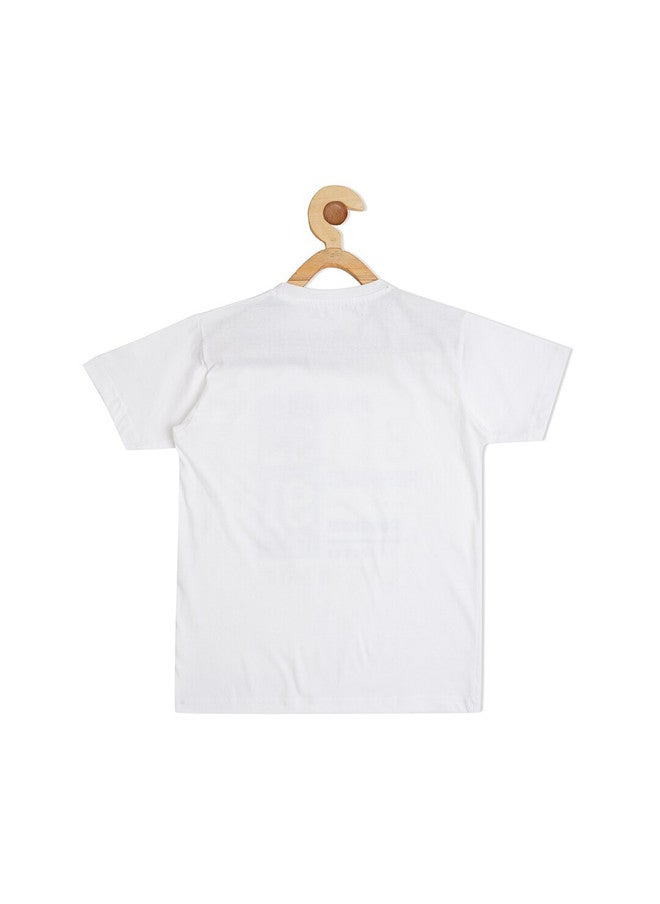 CAVIO Boys Standard Fit Striped Casual Pure Cotton Shirt With T-shirt - Image 5
