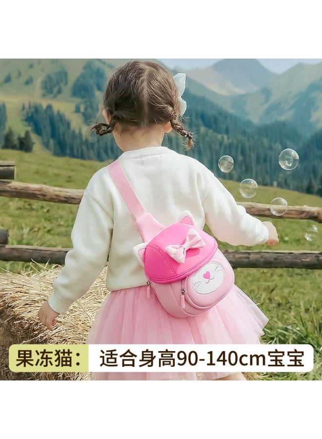 New Style Kindergarten Boys And Girls Crossbody Bag, Fashionable And Versatile Chest Bag, Small Waist Bag, Cartoon Cute Mini Coin Purse
