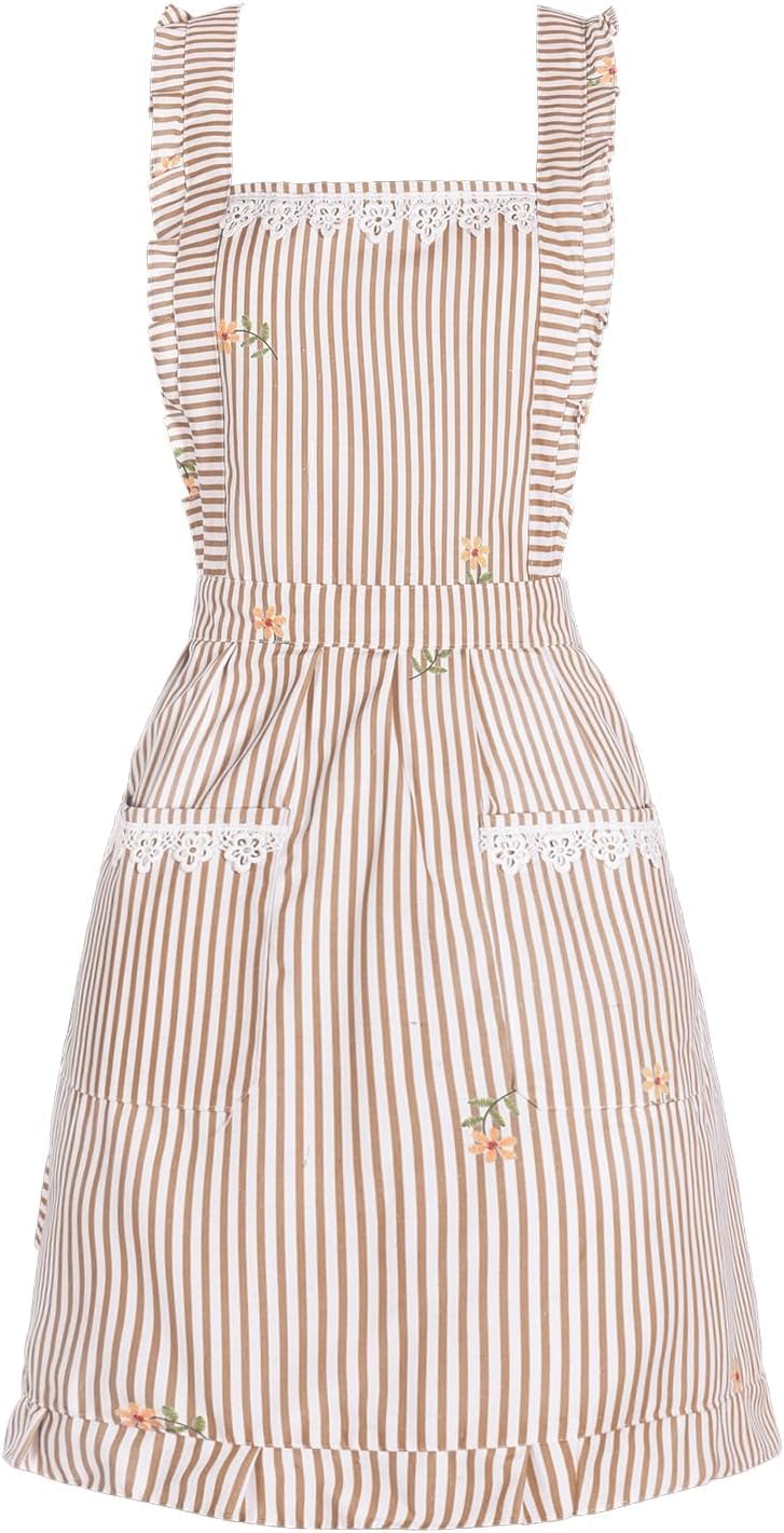 Aoomzoon Funny Aprons for Women with Pockets, Kitchen Cooking Grilling Bbq Cute Chef Apron, Mothers Day Birthday Gifts for Women - Image 1