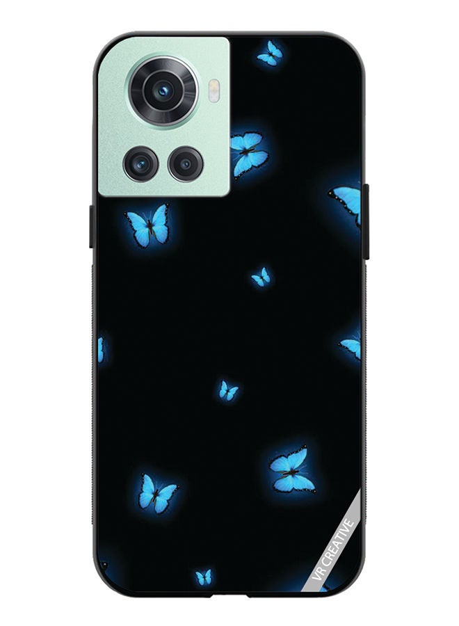 VR CREATIVE Protective Case Cover For OnePlus 10R Butterfly Design Multicolour - Image 1