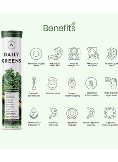 WELLBEING NUTRITION Daily Greens 15 Tablets Pack Of 2  - Image 3