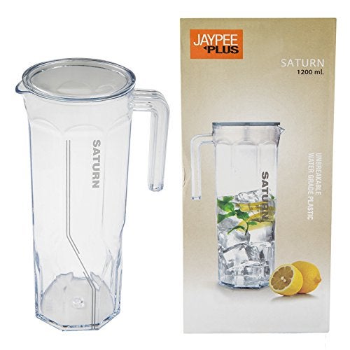 Jaypee plus, Saturn (Jug),1200 ML, Unbreakable, Clear - Image 2