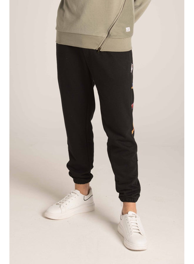 Marco Bergamo TROUSER WITH SIDE PRINT. - Image 1