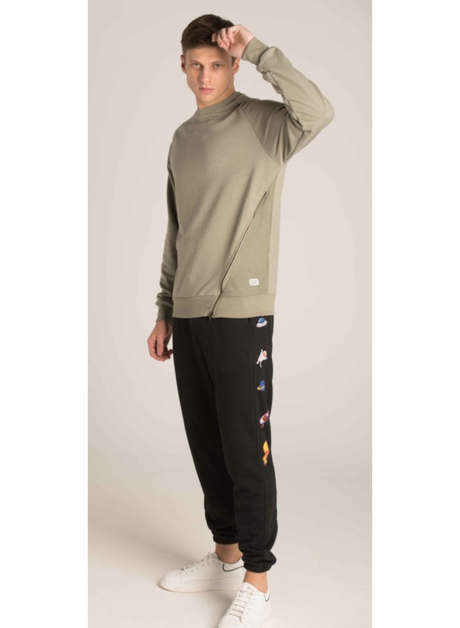 Marco Bergamo TROUSER WITH SIDE PRINT. - Image 2
