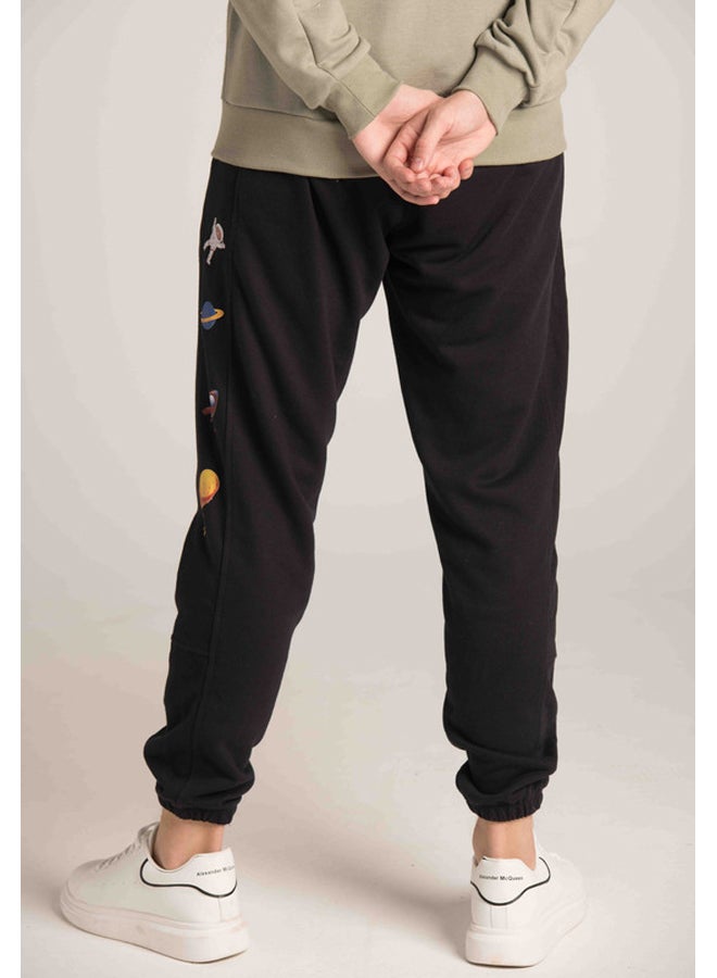 Marco Bergamo TROUSER WITH SIDE PRINT. - Image 4