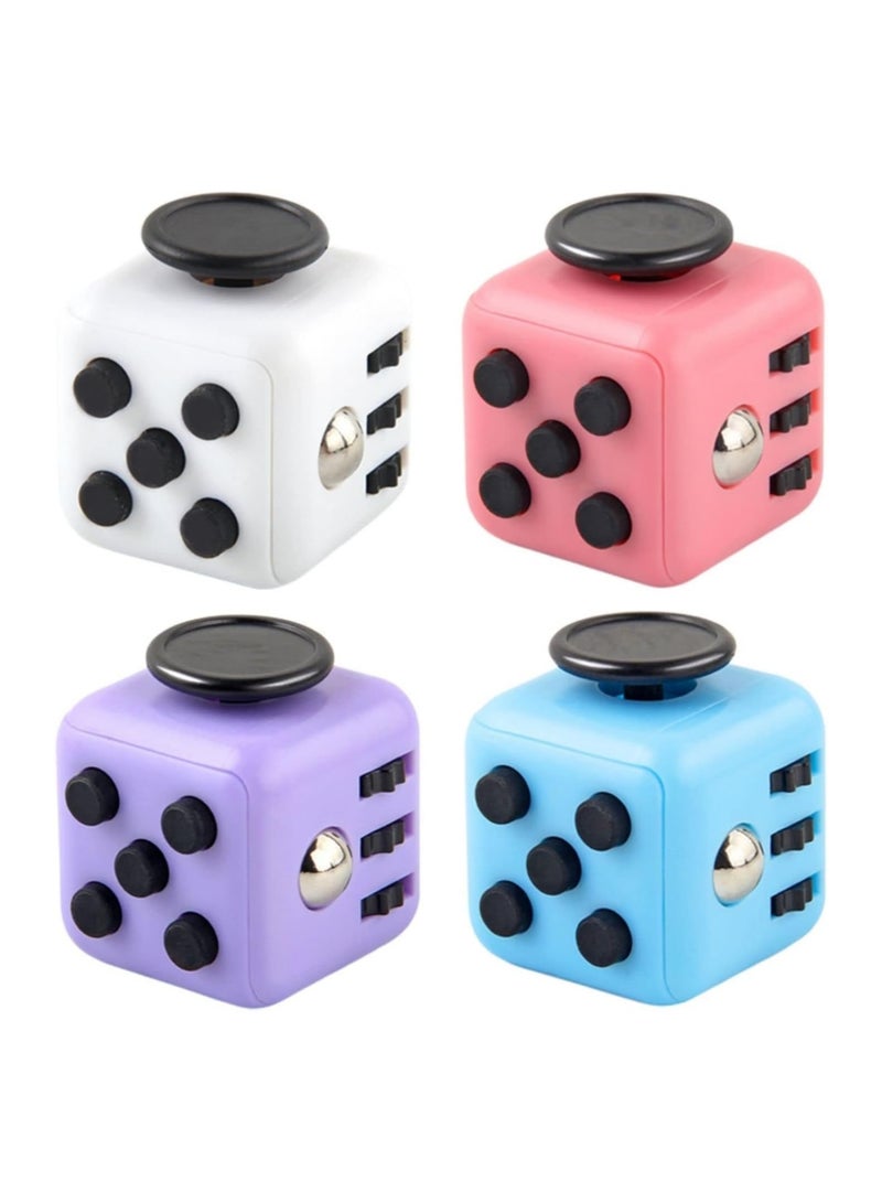 عام ألعاب مكعبات جلوس مكونة من 4 قطعألعاب المكعبات الجالسةألعاب حسيةألعاب تقليل التوترألعاب القلقألعاب تضييع الوقتألعاب الأصابعألعاب الفصول الدراسية المكتبيةهدايا للكبار والأطفال - Image 1