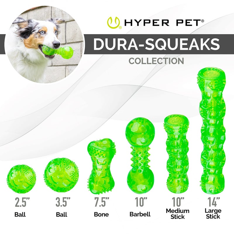 Hyper Pet لعبة الكلب هايبر بيت دورا-سكوكس على شكل عصا، كبيرة، خضراء - Image 3