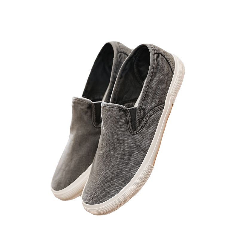 Men's Canvas Slip-On Shoes - Image 5