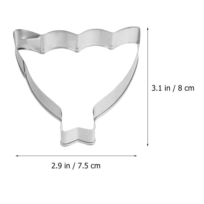 Wedding Cookie Cutters 8 Pcs Stainless Steel Biscuit Mold DIY Baking Tool - Image 3