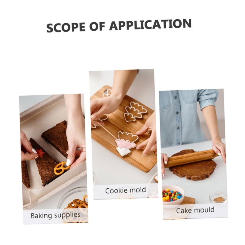 Wedding Cookie Cutters 8 Pcs Stainless Steel Biscuit Mold DIY Baking Tool - Image 4