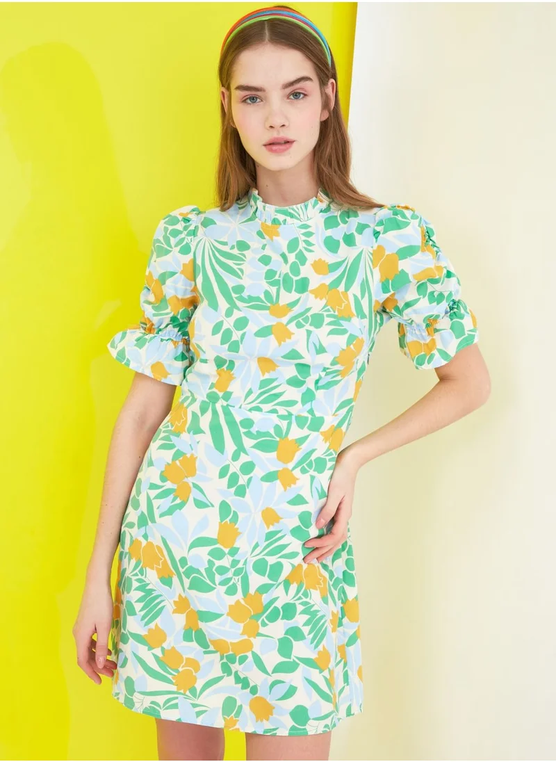trendyol Floral Print Dress
