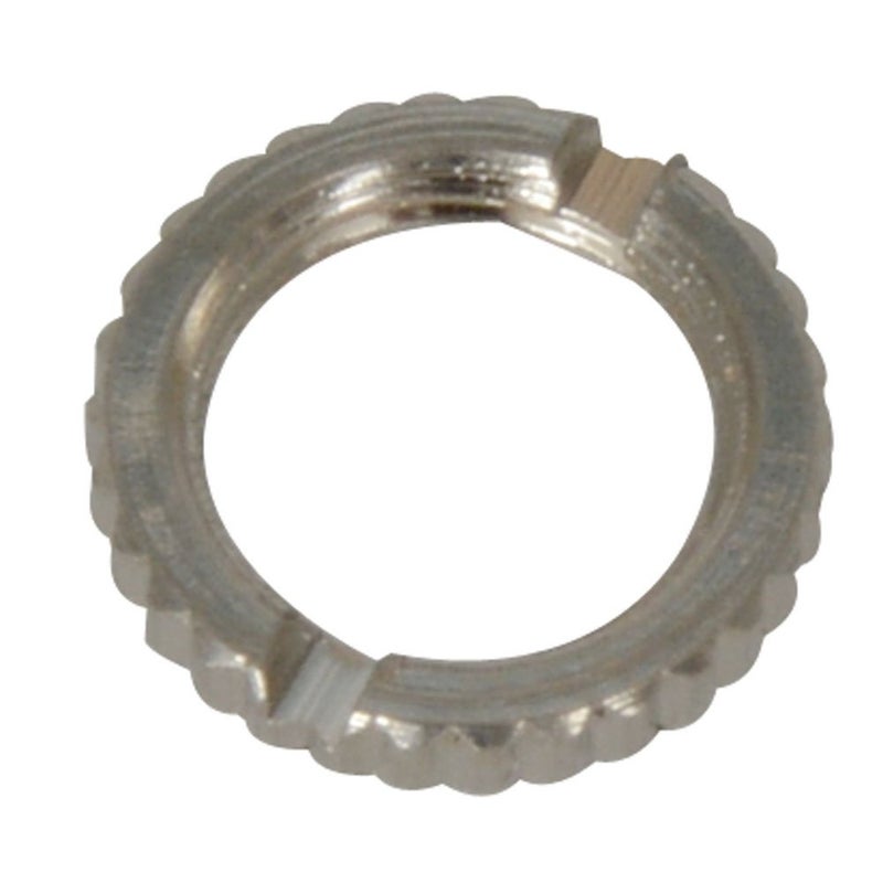 M6KN Knurled Nut, Round, M6 x 0.50 Thread Size (Pack of 20)