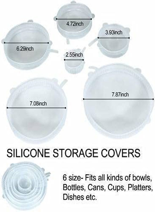 Bekner 6 inch Lid Set (Silicone) - Image 3