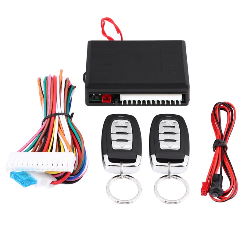 Car Keyless Entry System Door Lock Central Locking Remote Control Kit Universal - Image 1