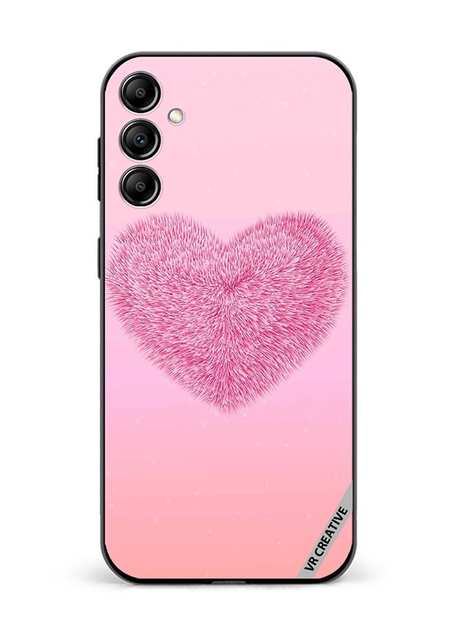 VR CREATIVE Protective Case Cover For Samsung Galaxy M14 Soft Heart Design Multicolour - Image 1