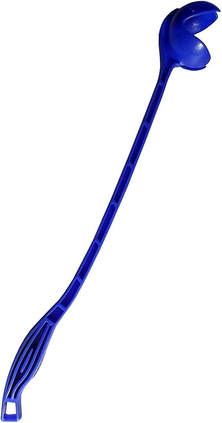AnNafi Speed Arm Ball Thrower - Cricket Practice & Fetch Fold Launcher Set (with Tennis Ball, Blue) - Image 2