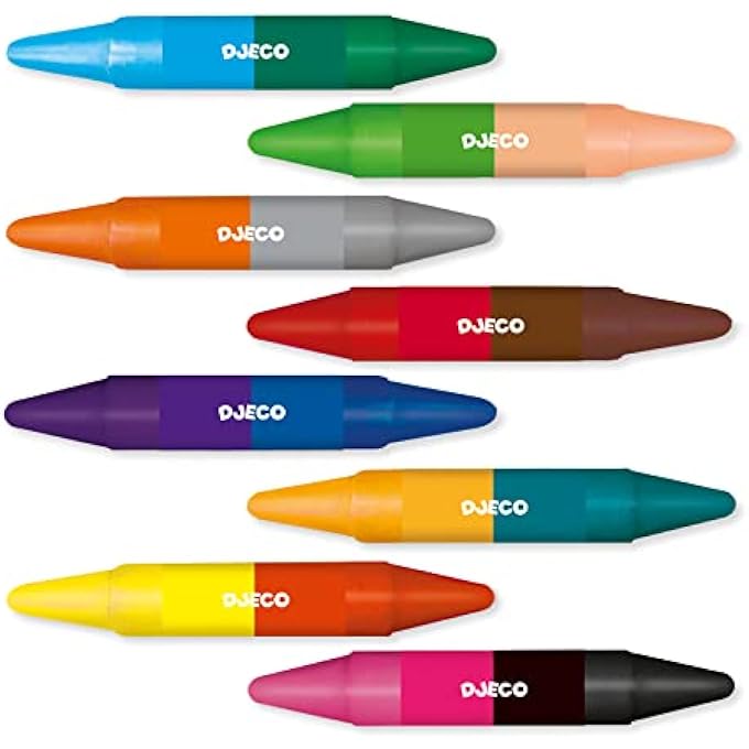 DJECO 8 TWINS CRAYONS - Image 2
