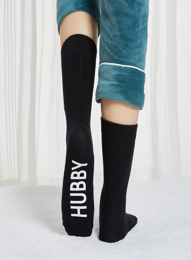 يودوبي جوارب زفاف من Udobuy - هدية زفاف - تذكار - هدية من العروس - جوارب مميزة للمشي، للزوج، مقاس 1.5-2 - Image 5