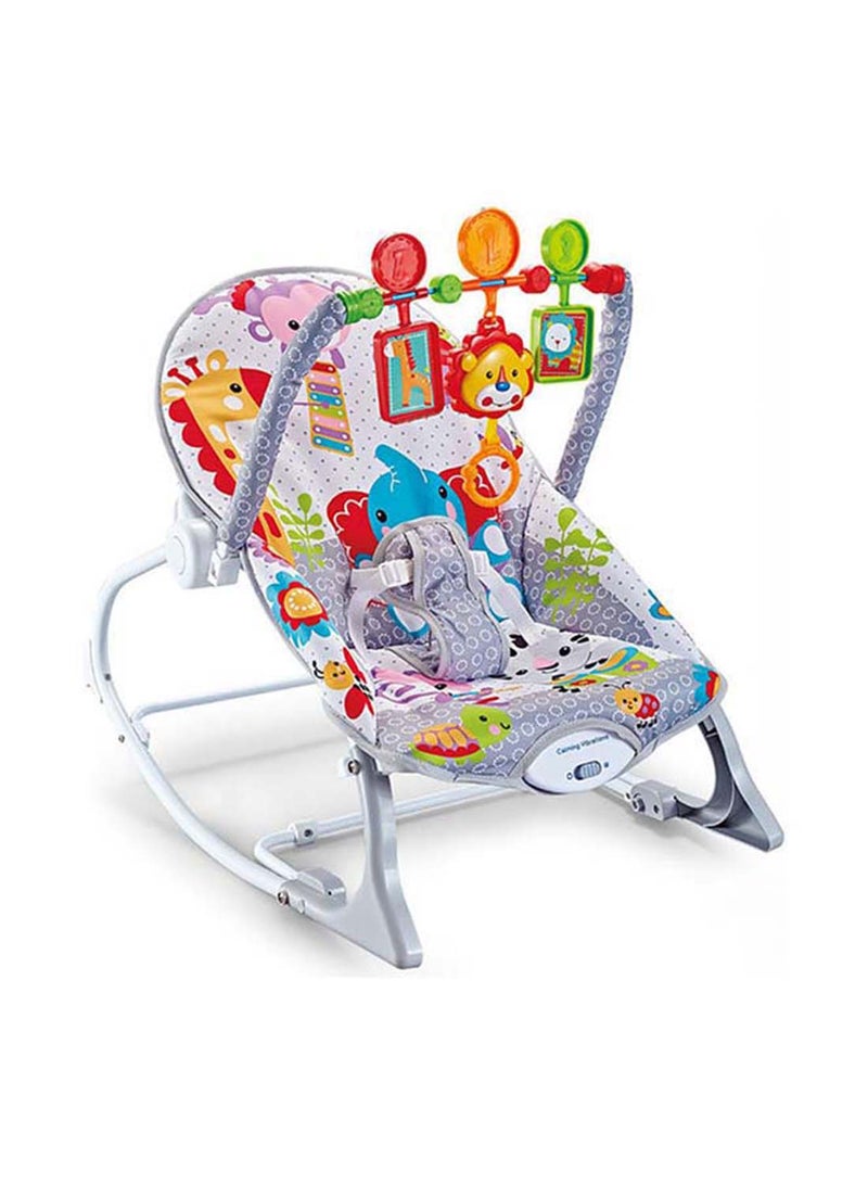 Kidle Infant-to-toddler Baby Rocker With Mosquito Net and Adjustable Height, Newborn - Image 1