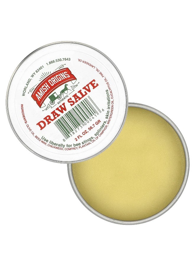 Amish Origins, Draw Salve, 2 fl oz (56.7 g)