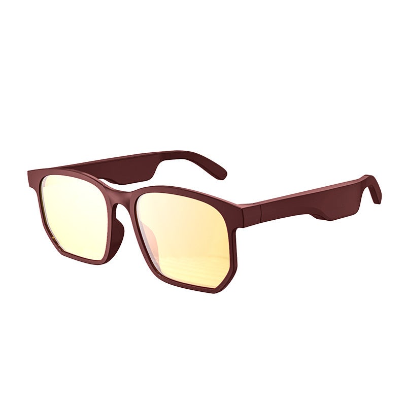 Latest 5.0 Bluetooth Audio Glasses for Seamless Music and Calls Dark brown X12 Dark brown X12
