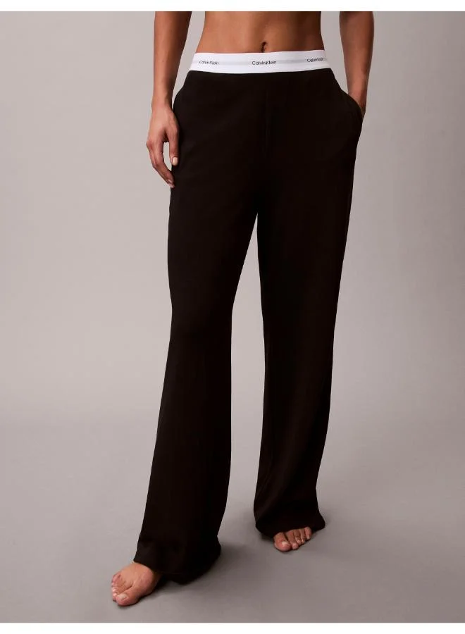 CALVIN KLEIN Logo Jersey Pant
