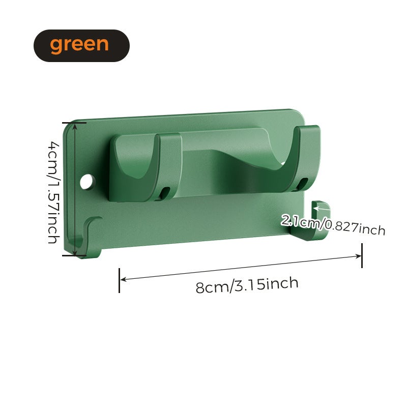 Garden Tool Storage Rack Wall Mounted ABS 1 Pack - Image 2