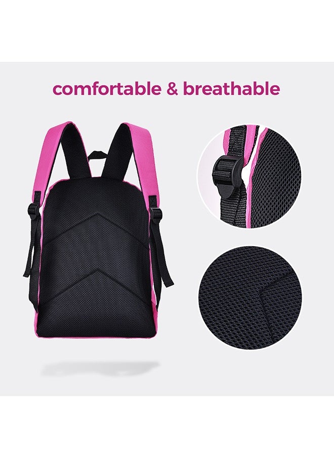 Nova kids 17Inch/18L  School Bag - Pink  - Image 4