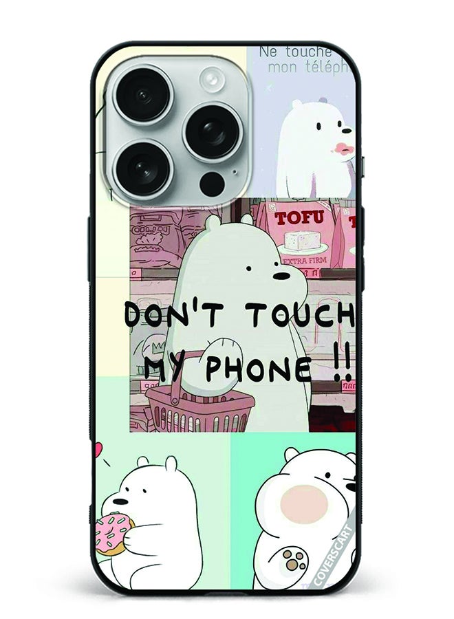 COVERSCART Protective Case Cover For Apple iPhone 16 Pro Max Bear Design Multicolour