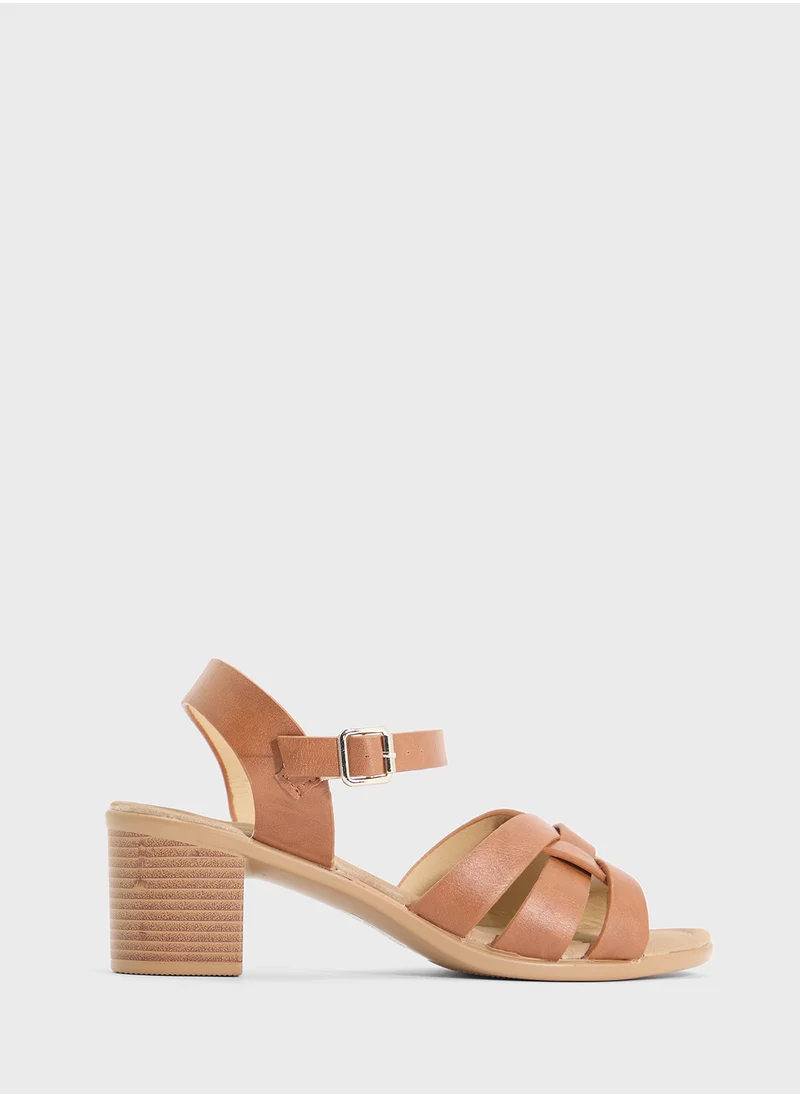 ELLA Casual Three Strap Sandal
