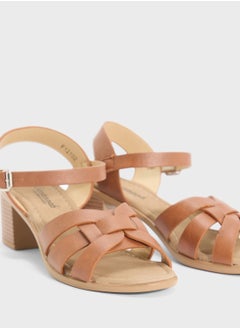 ELLA Casual Three Strap Sandal  - Image 4