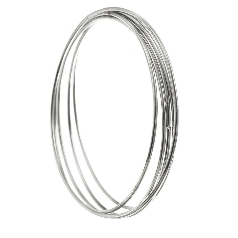 Craft County 5 Pack Silver Metal Hoops (5 Inch) - Dreamcatcher, Macrame, and Crafts - Image 4