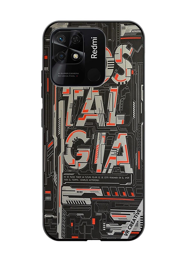 VR CREATIVE Protective Case Cover For Xiaomi Redmi 10C Nostalgia Design Multicolour - Image 1