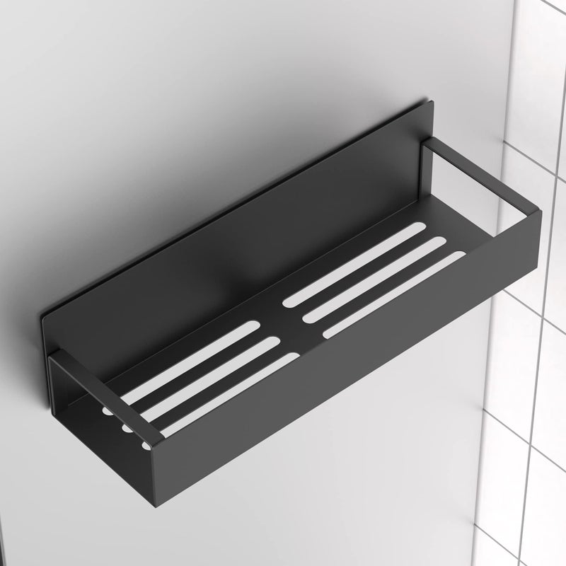 HuggieGems 6 Pack Magnetic Spice Storage Rack Organizer for Refrigerator and Oven  Matt Black Fridge Organizers and Storage - Image 5