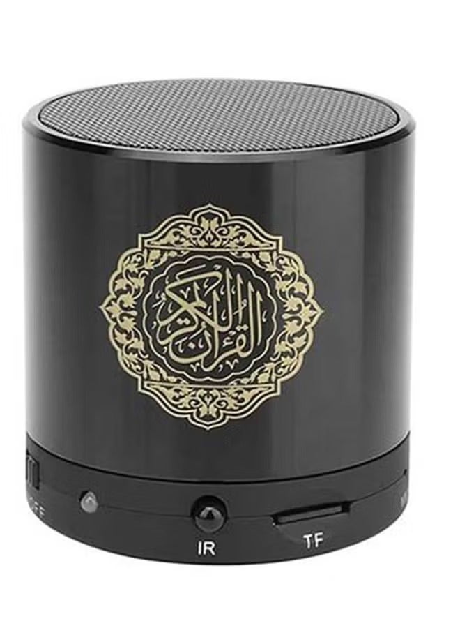 Digital Quran Player Speaker With Remote Control Black  - Image 4
