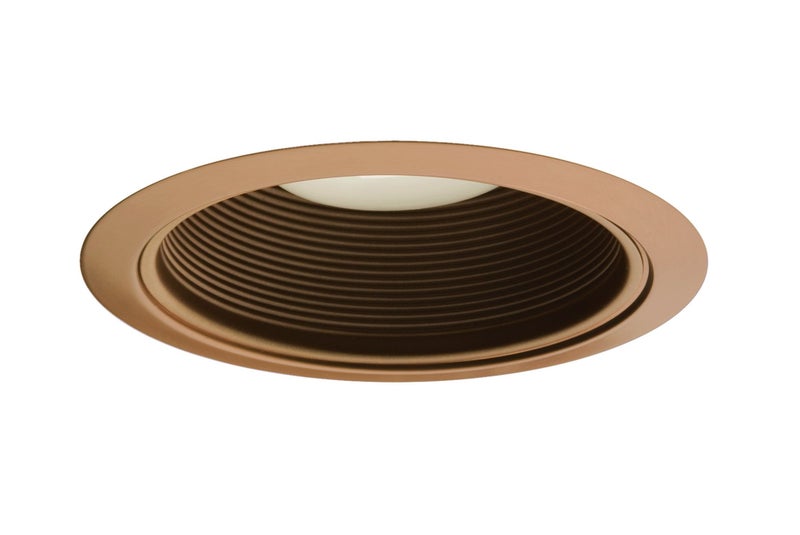 NICOR Lighting 6 inch Bronze Airtight Cone Baffle Trim, Fits 6 inch Housings (17550ABZ) - Image 4
