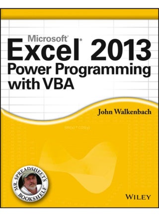 Excel 2013 Power Programming with VBA - pzsku/Z1F43EA62968A6D66F87CZ/45/_/1721297104/6b65cc93-f4e8-4abb-aa6d-e76b56fb9ff2
