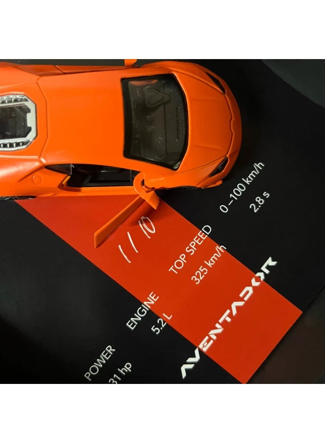 Lamborghini Frame Orange  - Image 4