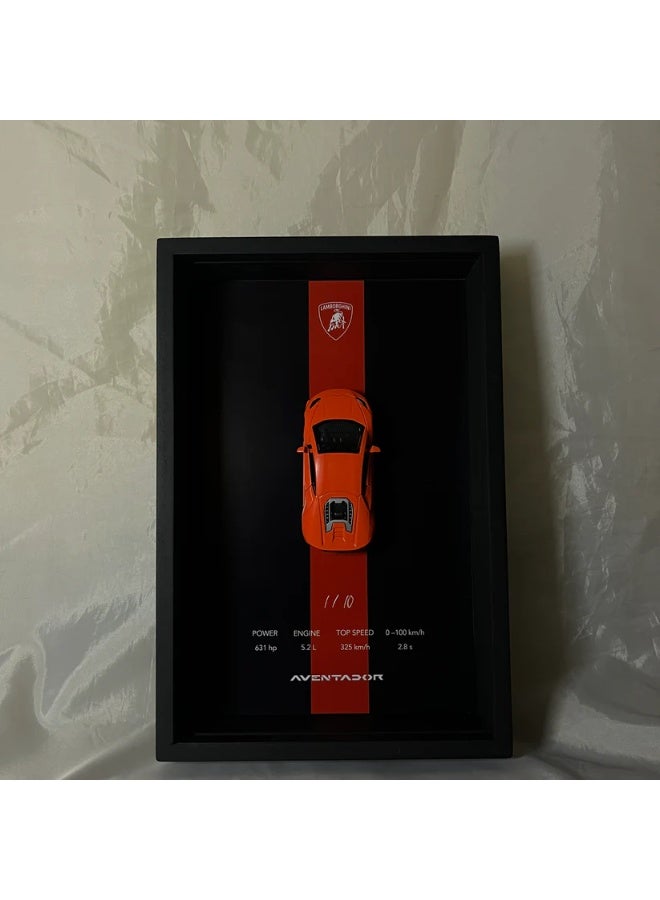 Lamborghini Frame Orange  - Image 3